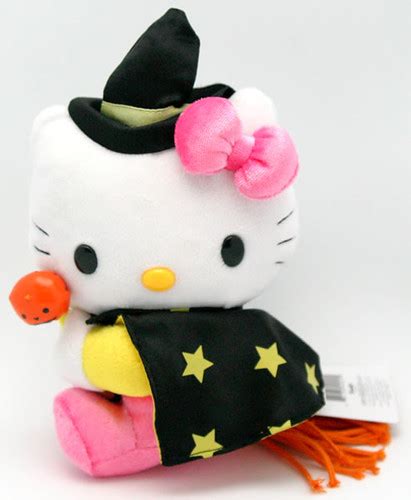 The craftsmanship behind the plush Hello Kitty witch doll